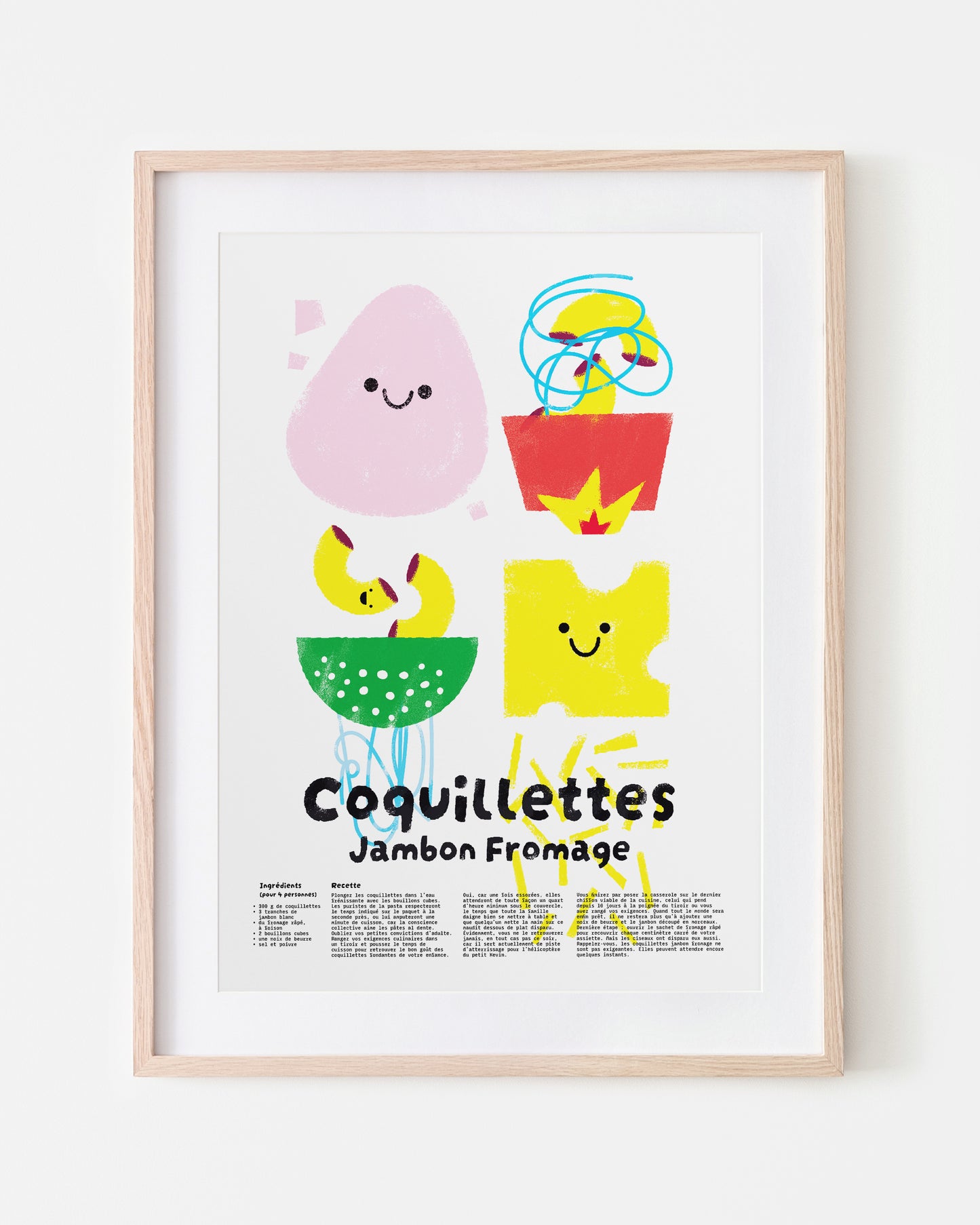 Coquillettes Jambon Fromage