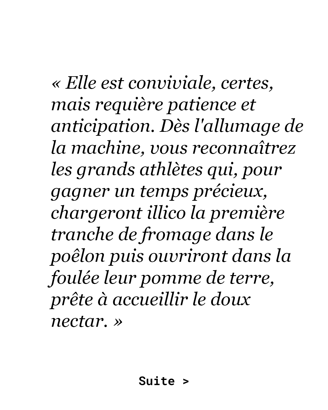 Raclette