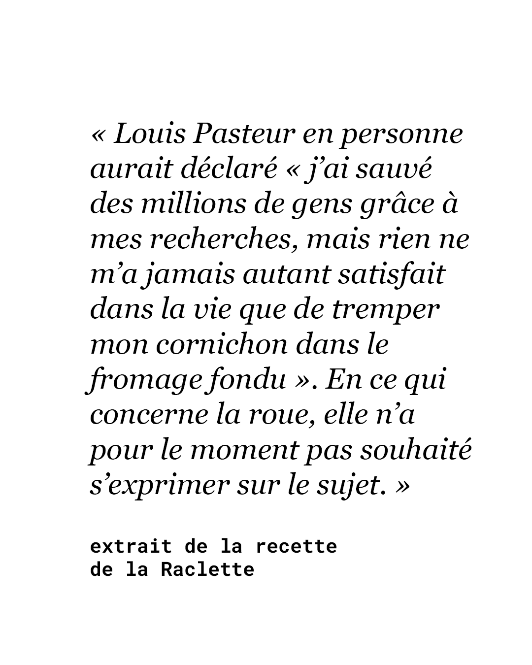 Raclette