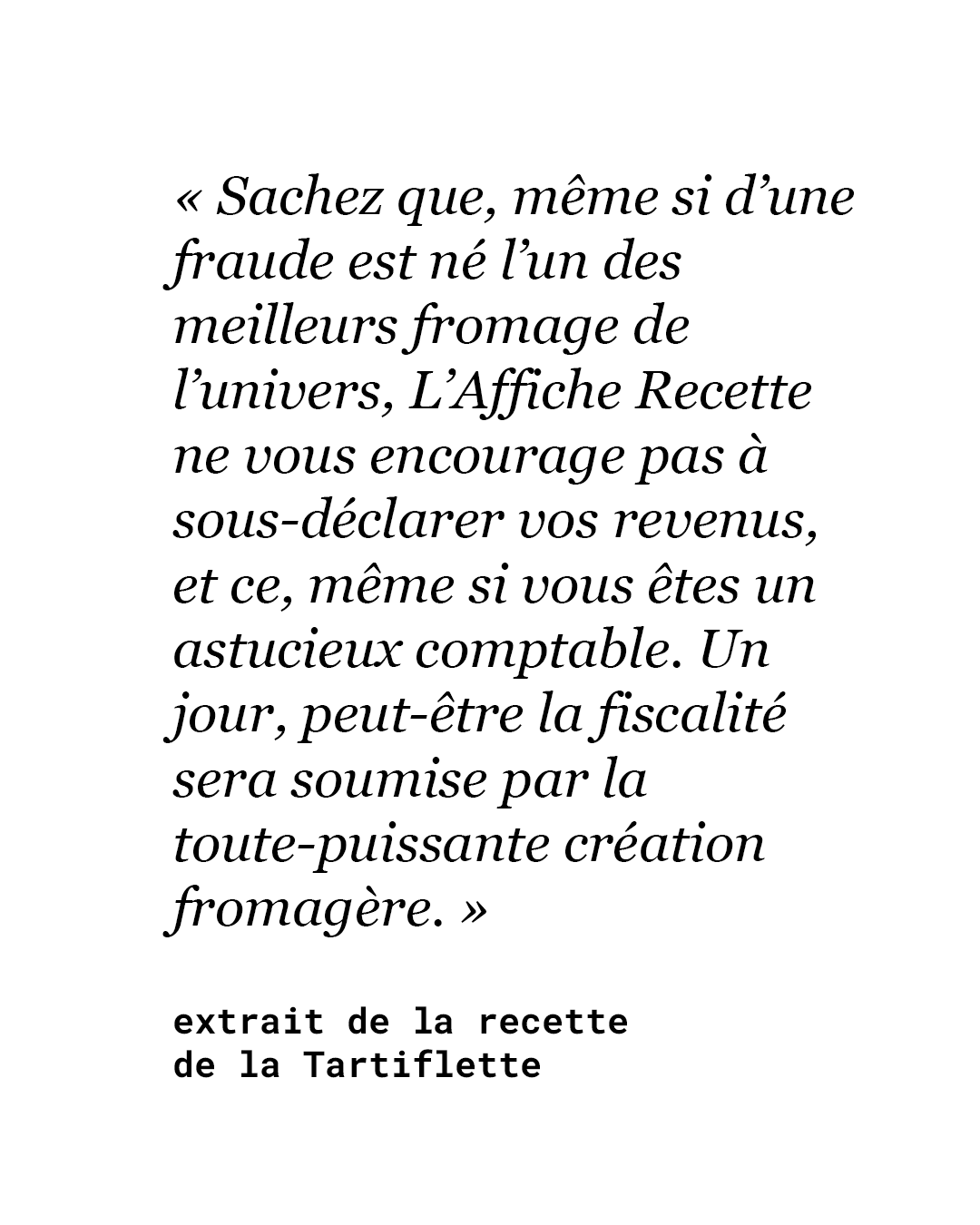 Tartiflette